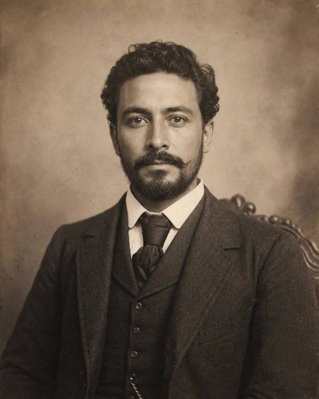 Mateo, AI archive portrait